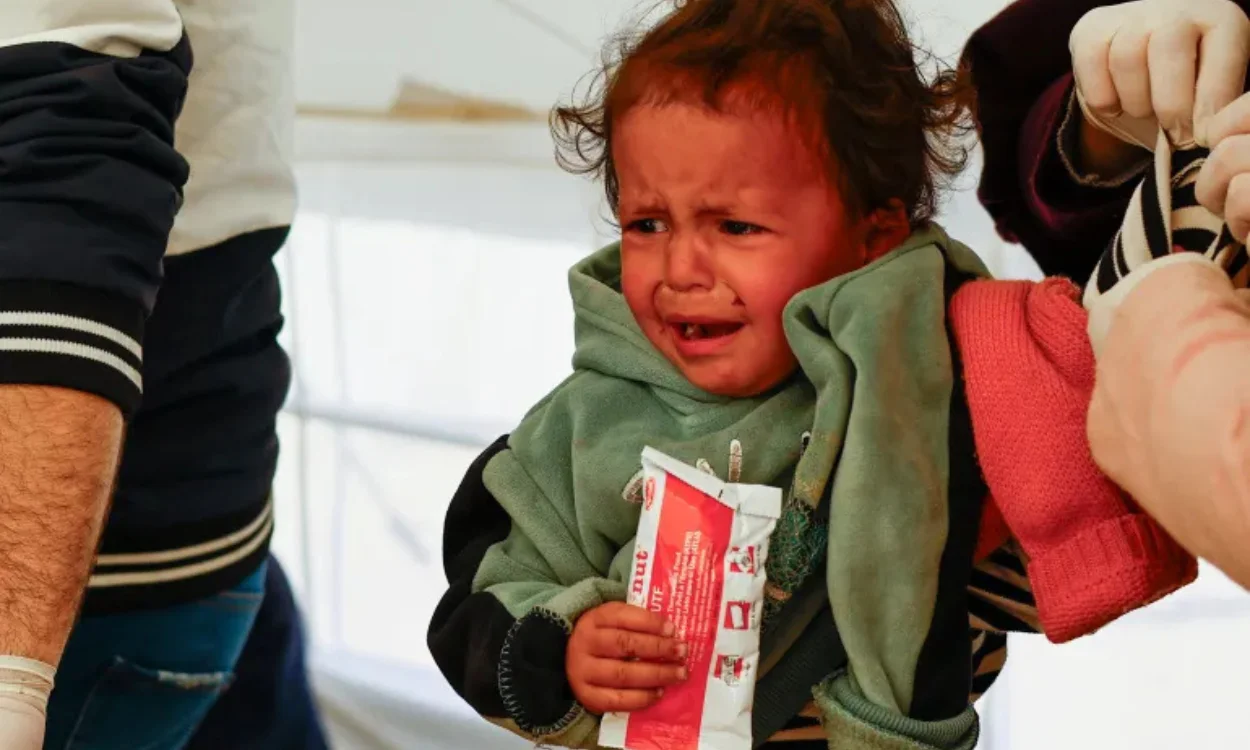 UNICEF Report Highlights Catastrophic Food Crisis Among Children in Gaza
